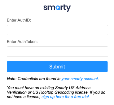 Step 9 for setting up Smarty's address verification Excel plugin